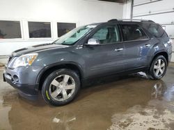 Salvage cars for sale from Copart Blaine, MN: 2011 GMC Acadia SLT-1