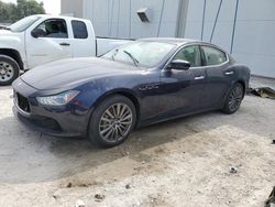 Salvage cars for sale at Apopka, FL auction: 2017 Maserati Ghibli