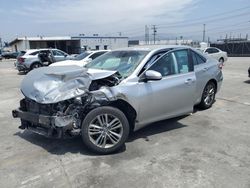 Salvage cars for sale from Copart Sun Valley, CA: 2015 Toyota Camry LE