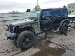 Salvage cars for sale at Littleton, CO auction: 2011 Jeep Wrangler Unlimited Sahara