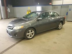 Salvage cars for sale at East Granby, CT auction: 2011 Toyota Corolla Base