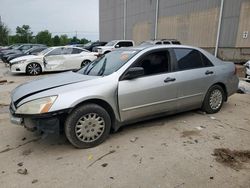 Salvage cars for sale at Lawrenceburg, KY auction: 2007 Honda Accord Value