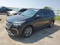 Salvage cars for sale from Copart Mcfarland, WI: 2018 Hyundai Santa FE SE