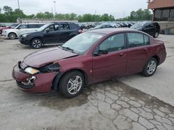 Salvage cars for sale from Copart Fort Wayne, IN: 2003 Saturn Ion Level 2