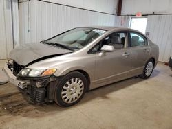 Salvage cars for sale from Copart Pennsburg, PA: 2006 Honda Civic LX