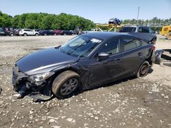 Mazda 3 Sport salvage cars for sale: 2016 Mazda 3 Sport