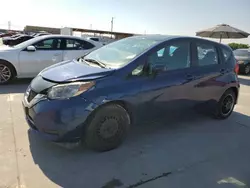 Salvage cars for sale at Grand Prairie, TX auction: 2018 Nissan Versa Note S