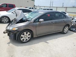 Salvage cars for sale at Haslet, TX auction: 2009 Honda Civic LX
