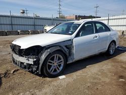Salvage cars for sale from Copart Chicago Heights, IL: 2013 Mercedes-Benz C 250