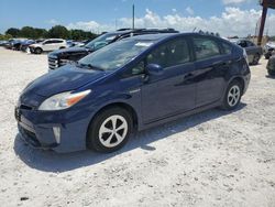 Salvage cars for sale at Homestead, FL auction: 2012 Toyota Prius