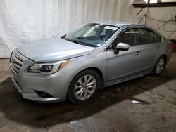 Salvage cars for sale at Ebensburg, PA auction: 2015 Subaru Legacy 2.5I Premium