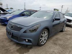 Salvage cars for sale at Chicago Heights, IL auction: 2010 Infiniti G37
