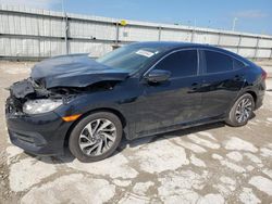 Carros salvage sin ofertas aún a la venta en subasta: 2017 Honda Civic EX