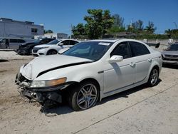 Salvage cars for sale at Opa Locka, FL auction: 2007 Acura TL