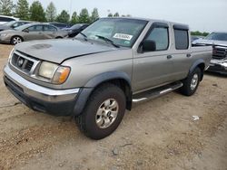 Nissan salvage cars for sale: 2000 Nissan Frontier Crew Cab XE