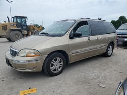 Salvage cars for sale at Bridgeton, MO auction: 2001 Ford Windstar SE
