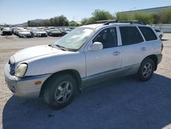 Salvage cars for sale at Las Vegas, NV auction: 2002 Hyundai Santa FE GLS
