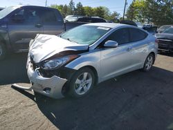 Salvage cars for sale at Denver, CO auction: 2013 Hyundai Elantra GLS