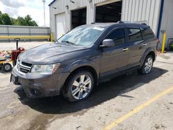 Salvage cars for sale at Rogersville, MO auction: 2014 Dodge Journey Limited