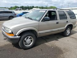Salvage cars for sale at Pennsburg, PA auction: 2001 Chevrolet Blazer