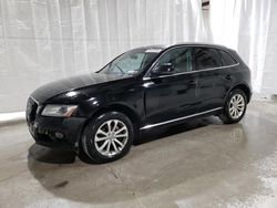 Salvage cars for sale at Leroy, NY auction: 2013 Audi Q5 Premium Plus