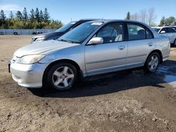 Salvage cars for sale from Copart Bowmanville, ON: 2004 Honda Civic SI