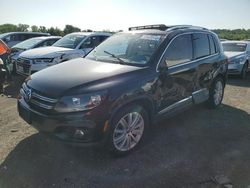 Salvage SUVs for sale at auction: 2015 Volkswagen Tiguan S