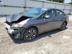 Honda Civic exl Vehiculos salvage en venta: 2013 Honda Civic EXL