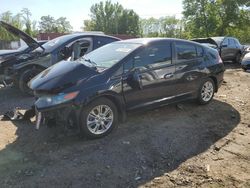 Salvage cars for sale at Baltimore, MD auction: 2010 Honda Insight EX