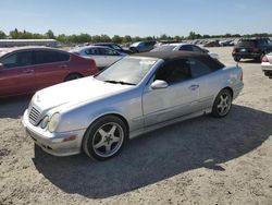 Salvage cars for sale at Antelope, CA auction: 2001 Mercedes-Benz CLK 320