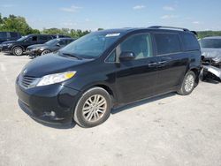 Salvage cars for sale at Cahokia Heights, IL auction: 2017 Toyota Sienna XLE