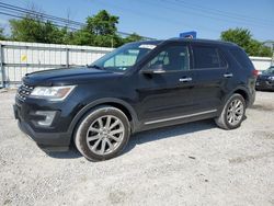 Salvage cars for sale from Copart Walton, KY: 2017 Ford Explorer Limited