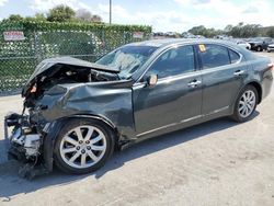 Lexus salvage cars for sale: 2007 Lexus LS 460