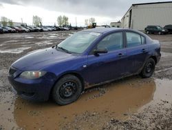 Salvage cars for sale from Copart Rocky View County, AB: 2004 Mazda 3 I