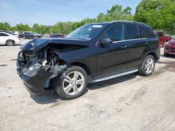 Salvage cars for sale at Ellwood City, PA auction: 2015 Mercedes-Benz ML 350 4matic