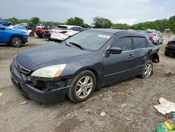 Salvage cars for sale from Copart Baltimore, MD: 2006 Honda Accord EX