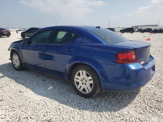 2012 Dodge Avenger SE