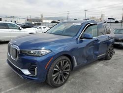 Salvage cars for sale at Sun Valley, CA auction: 2021 BMW X7 XDRIVE40I