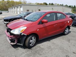 Salvage cars for sale at Exeter, RI auction: 2019 Mitsubishi Mirage G4 ES