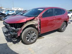 Salvage cars for sale from Copart Grand Prairie, TX: 2021 Honda CR-V EX