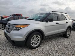 Salvage cars for sale at Temple, TX auction: 2015 Ford Explorer
