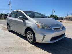 Salvage cars for sale from Copart Oklahoma City, OK: 2012 Toyota Prius V
