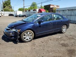 Salvage cars for sale from Copart New Britain, CT: 2009 Honda Civic LX