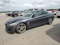 Salvage cars for sale at Grand Prairie, TX auction: 2015 BMW 435 I