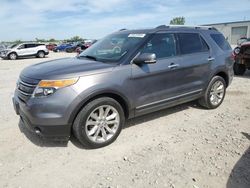 Salvage cars for sale at Kansas City, KS auction: 2012 Ford Explorer Limited