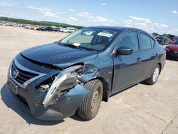 Salvage cars for sale from Copart Grand Prairie, TX: 2017 Nissan Versa S