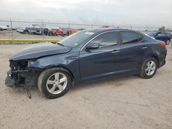 Salvage cars for sale at Houston, TX auction: 2015 KIA Optima LX