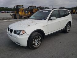 Salvage cars for sale at auction: 2006 BMW X3 3.0I