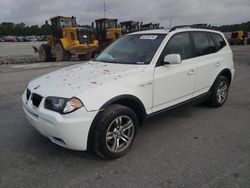 BMW X3 3.0I salvage cars for sale: 2006 BMW X3 3.0I