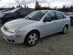Salvage cars for sale from Copart Graham, WA: 2005 Ford Focus ZX4 ST